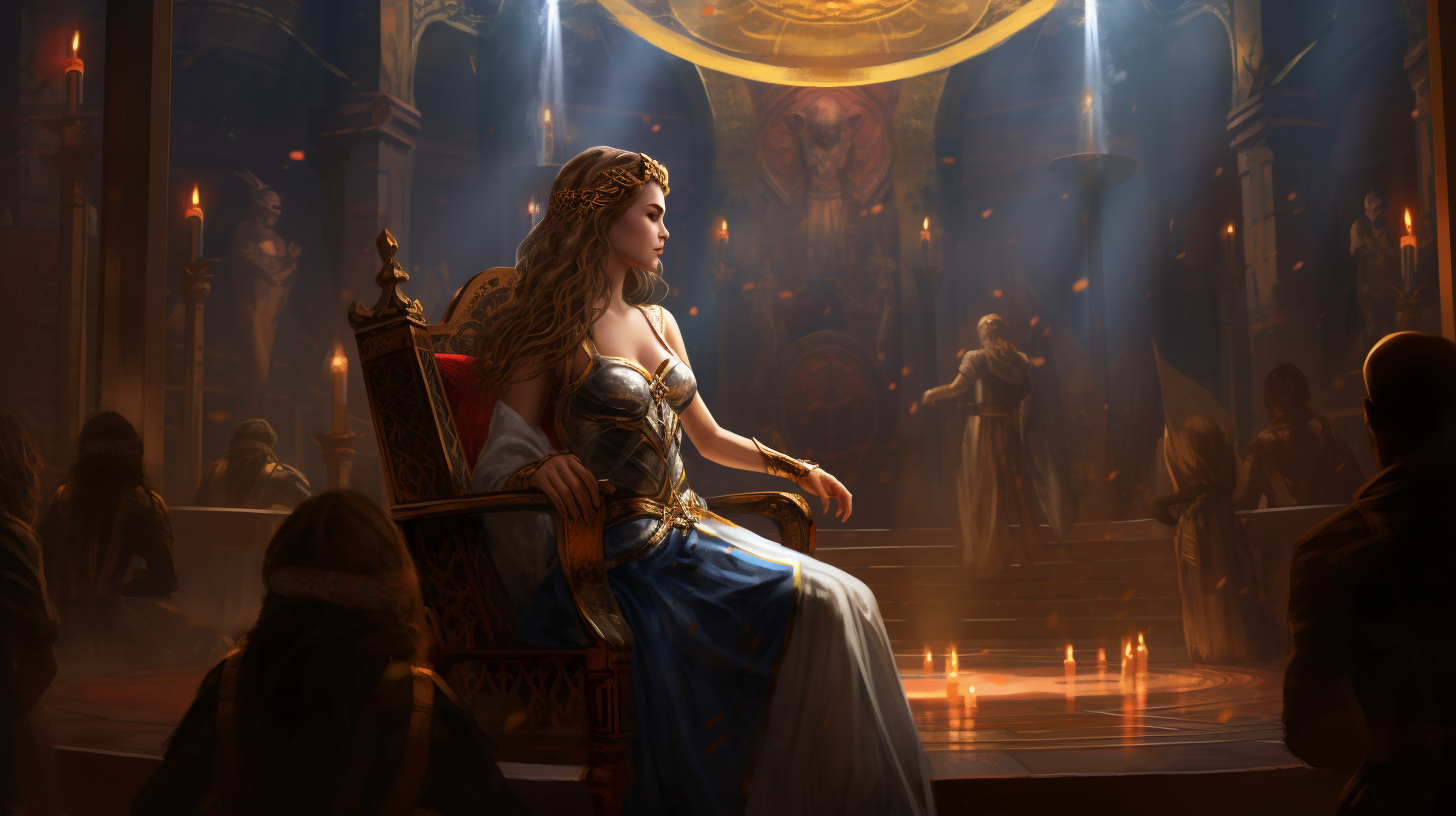 Freya's wedding to a Giant scene